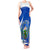 El Salvador Independence Day Tank Maxi Dress Torogoz With Coat Of Arms Proud - Wonder Print Shop