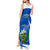 El Salvador Independence Day Tank Maxi Dress Torogoz With Coat Of Arms Proud - Wonder Print Shop