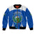 Custom El Salvador Independence Day Bomber Jacket Torogoz With Coat Of Arms Proud - Wonder Print Shop