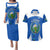 Custom El Salvador Independence Day Couples Matching Puletasi Dress and Hawaiian Shirt Torogoz With Coat Of Arms Proud - Wonder Print Shop