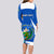 Custom El Salvador Independence Day Long Sleeve Bodycon Dress Torogoz With Coat Of Arms Proud - Wonder Print Shop