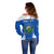 Custom El Salvador Independence Day Off Shoulder Sweater Torogoz With Coat Of Arms Proud - Wonder Print Shop