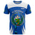 Custom El Salvador Independence Day T Shirt Torogoz With Coat Of Arms Proud - Wonder Print Shop