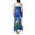 Custom El Salvador Independence Day Tank Maxi Dress Torogoz With Coat Of Arms Proud - Wonder Print Shop