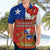 Chile Independence Day Hawaiian Shirt Chilean Copihue Felices Fiestas Patrias - Wonder Print Shop