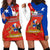 Chile Independence Day Hoodie Dress Chilean Copihue Felices Fiestas Patrias - Wonder Print Shop