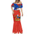 Chile Independence Day Mermaid Dress Chilean Copihue Felices Fiestas Patrias - Wonder Print Shop