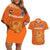 Netherlands Football Couples Matching Off Shoulder Short Dress and Hawaiian Shirt Go Oranje 2023 World Cup - Wonder Print Shop