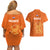 Netherlands Football Couples Matching Off Shoulder Short Dress and Hawaiian Shirt Go Oranje 2023 World Cup - Wonder Print Shop