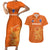 Netherlands Football Couples Matching Short Sleeve Bodycon Dress and Hawaiian Shirt Go Oranje 2023 World Cup - Wonder Print Shop