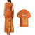 Netherlands Football Couples Matching Tank Maxi Dress And Hawaiian Shirt Go Oranje 2023 World Cup - Wonder Print Shop