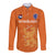 Netherlands Football Long Sleeve Button Shirt Go Oranje 2023 World Cup - Wonder Print Shop