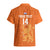 Custom Netherlands Football Hawaiian Shirt Go Oranje 2023 World Cup - Wonder Print Shop