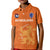 Custom Netherlands Football Kid Polo Shirt Go Oranje 2023 World Cup - Wonder Print Shop