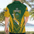 South Africa Rugby Hawaiian Shirt Go Springboks Kente Pattern With Bokke - Wonder Print Shop