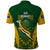 South Africa Rugby Polo Shirt Go Springboks Kente Pattern With Bokke - Wonder Print Shop