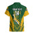 Custom South Africa Rugby Hawaiian Shirt Go Springboks Kente Pattern With Bokke - Wonder Print Shop