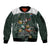 South Africa Rugby Sleeve Zip Bomber Jacket Springboks 4th Champions World Cup Proud Bokke - Wonder Print Shop