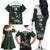 Custom South Africa Rugby Family Matching Off Shoulder Long Sleeve Dress and Hawaiian Shirt Springboks 4th Champions World Cup Proud Bokke - Wonder Print Shop