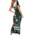 Custom South Africa Rugby Short Sleeve Bodycon Dress Springboks 4th Champions World Cup Proud Bokke - Wonder Print Shop