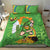 Personalised Ireland Rugby 2025 Bedding Set Irish Leprechaun Saint Patrick's Day