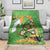 Personalised Ireland Rugby 2025 Blanket Irish Leprechaun Saint Patrick's Day