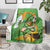 Personalised Ireland Rugby 2025 Blanket Irish Leprechaun Saint Patrick's Day