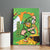 Personalised Ireland Rugby 2025 Canvas Wall Art Irish Leprechaun Saint Patrick's Day