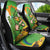 Personalised Ireland Rugby 2025 Car Seat Cover Irish Leprechaun Saint Patrick's Day