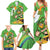 Personalised Ireland Rugby 2025 Family Matching Summer Maxi Dress and Hawaiian Shirt Irish Leprechaun Saint Patrick's Day - Wonder Print Shop