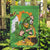 Personalised Ireland Rugby 2025 Garden Flag Irish Leprechaun Saint Patrick's Day - Wonder Print Shop