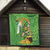 Personalised Ireland Rugby 2025 Quilt Irish Leprechaun Saint Patrick's Day