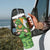 Personalised Ireland Rugby 2025 Tumbler With Handle Irish Leprechaun Saint Patrick's Day