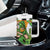 Personalised Ireland Rugby 2025 Tumbler With Handle Irish Leprechaun Saint Patrick's Day