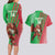 Custom Wales Rugby 2025 Couples Matching Long Sleeve Bodycon Dress and Hawaiian Shirt Go Welsh Dragon Sporty Style