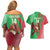 Custom Wales Rugby 2025 Couples Matching Off Shoulder Short Dress and Hawaiian Shirt Go Welsh Dragon Sporty Style