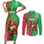 Custom Wales Rugby 2025 Couples Matching Short Sleeve Bodycon Dress and Long Sleeve Button Shirt Go Welsh Dragon Sporty Style