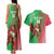 Custom Wales Rugby 2025 Couples Matching Tank Maxi Dress and Hawaiian Shirt Go Welsh Dragon Sporty Style