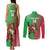 Custom Wales Rugby 2025 Couples Matching Tank Maxi Dress and Long Sleeve Button Shirt Go Welsh Dragon Sporty Style