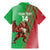 Custom Wales Rugby 2025 Family Matching Mermaid Dress and Hawaiian Shirt Go Welsh Dragon Sporty Style