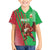 Custom Wales Rugby 2025 Family Matching Off The Shoulder Long Sleeve Dress and Hawaiian Shirt Go Welsh Dragon Sporty Style