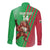 Custom Wales Rugby 2025 Long Sleeve Button Shirt Go Welsh Dragon Sporty Style