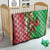 Custom Wales Rugby 2025 Quilt Go Welsh Dragon Sporty Style