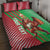 Custom Wales Rugby 2025 Quilt Bed Set Go Welsh Dragon Sporty Style