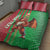 Custom Wales Rugby 2025 Quilt Bed Set Go Welsh Dragon Sporty Style