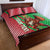 Custom Wales Rugby 2025 Quilt Bed Set Go Welsh Dragon Sporty Style