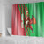 Custom Wales Rugby 2025 Shower Curtain Go Welsh Dragon Sporty Style