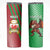 Custom Wales Rugby 2025 Skinny Tumbler Go Welsh Dragon Sporty Style