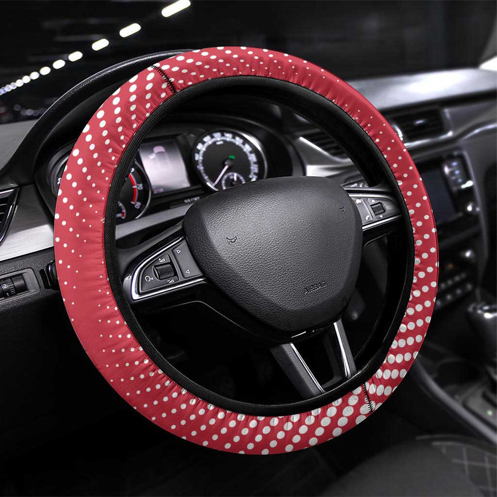 Wales Rugby 2025 Steering Wheel Cover Go Welsh Dragon Sporty Style