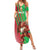 Custom Wales Rugby 2025 Summer Maxi Dress Go Welsh Dragon Sporty Style